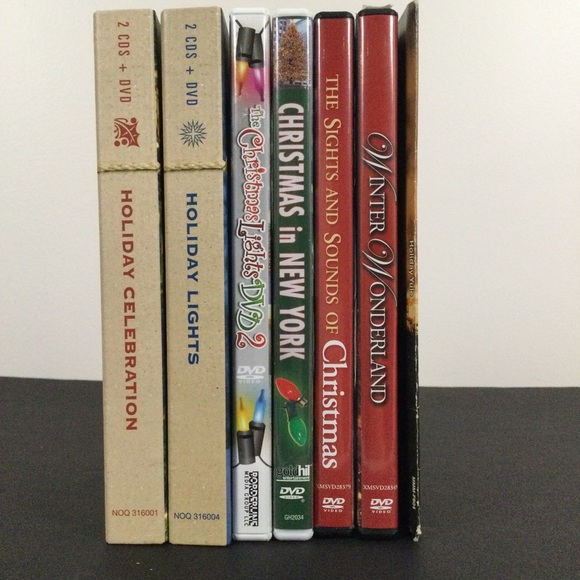 Lot of 7 Holiday DVDs featuring sights, lights and music of the Season - Picture 2 of 16